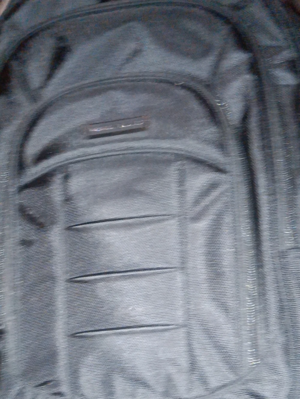 Men's Black Backpack – Unbranded Durable Daypack